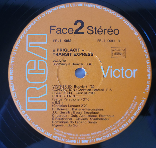 Transit Express - Priglacit | RCA Victor (FPL10089) - 4 Transit Express - Priglacit | RCA Victor (FPL10089) - 4