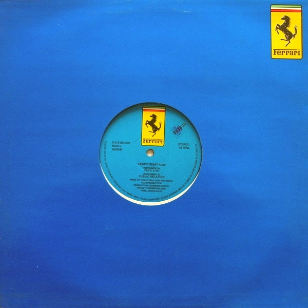 Public Relation - Eighty Eight | R & S Records (R & S 88-006) - 4