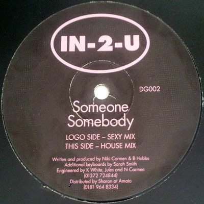 In-2-U - Someone Somebody | Deep & Groovy Records (DG002) - main