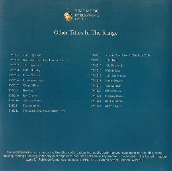 Marvin Gaye - Through The Grapevine | Time Music International Limited (TMI223) - 3