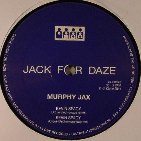 Murphy Jax - Kevin Spacy | Clone Jack For Daze (C#JFD09) - 2