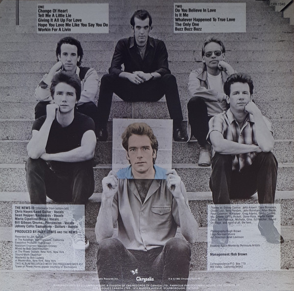 Huey Lewis & The News - Picture This [Vinyl] | Chrysalis (CHR 1340) - 2