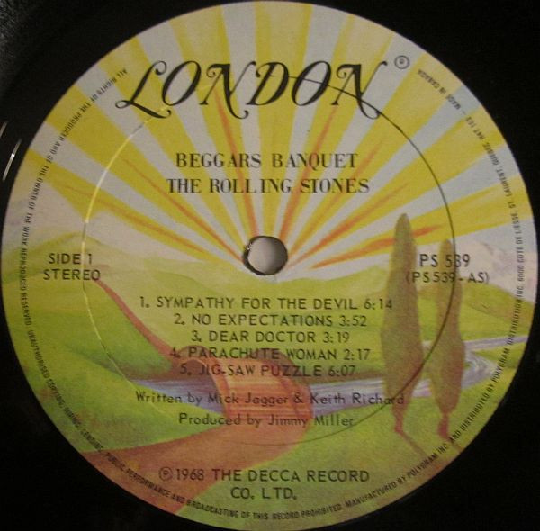 The Rolling Stones - Beggars Banquet | London Records (PS 539) - 4