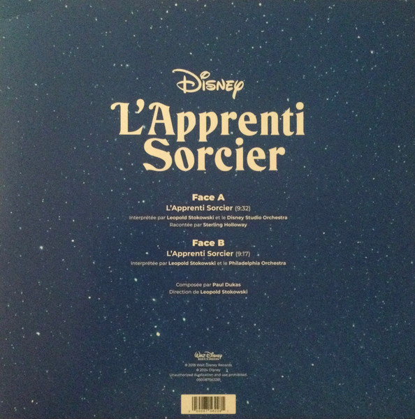 Paul Dukas / Leopold Stokowski - L'Apprenti Sorcier | Walt Disney Records (050087562281) - 2 Paul Dukas / Leopold Stokowski - L'Apprenti Sorcier | Walt Disney Records (050087562281) - 2