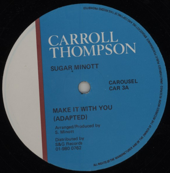 Carroll Thompson & Sugar Minott - Make It With You | Carousel (CAR 3) - 3 Carroll Thompson & Sugar Minott - Make It With You | Carousel (CAR 3) - 3
