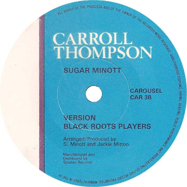 Carroll Thompson & Sugar Minott - Make It With You | Carousel (CAR 3) - 2 Carroll Thompson & Sugar Minott - Make It With You | Carousel (CAR 3) - 2