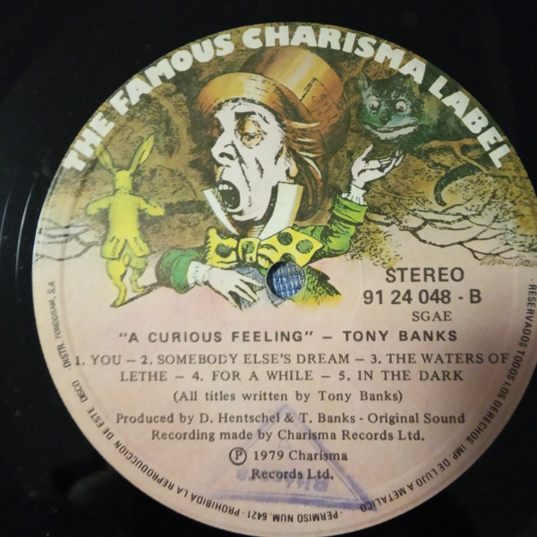 Tony Banks - A Curious Feeling | Charisma (9124 048) - 4