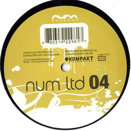 Ripperton & Agnès - Zeitgeist EP | Num Records (num ltd 04) - 2 Ripperton & Agnès - Zeitgeist EP | Num Records (num ltd 04) - 2