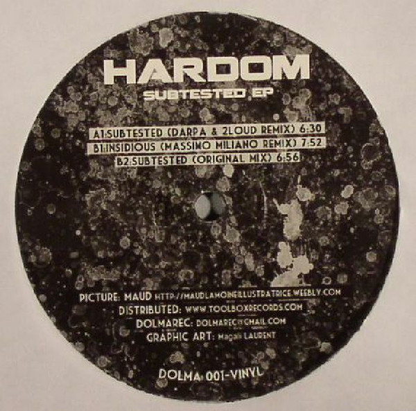 Hardom - Subtested EP | Dolma Rec (DOLMA 001-VINYL)