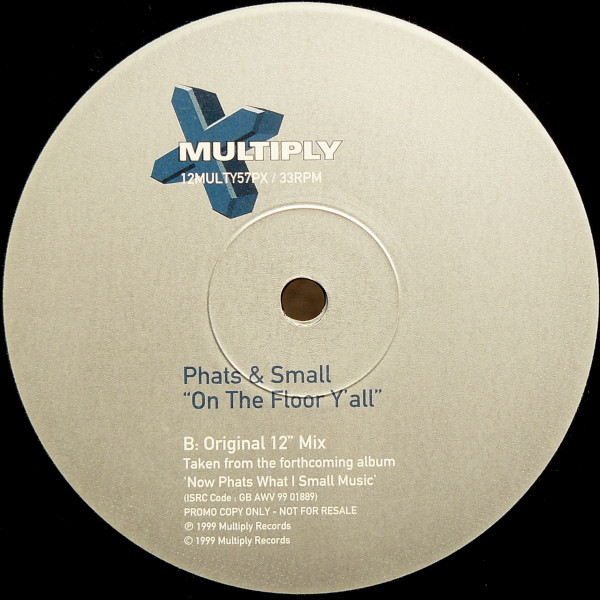 Phats & Small - Tonight | Multiply Records (12MULTY57PX) - 2