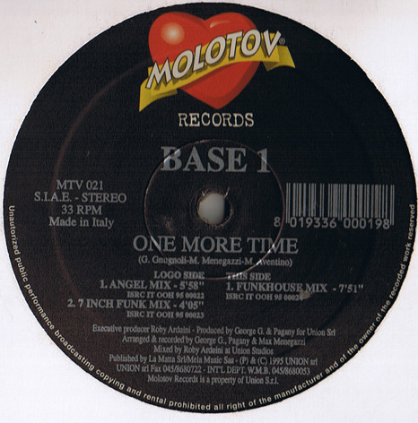 Base 1 - One More Time | Molotov Records (MTV 021)
