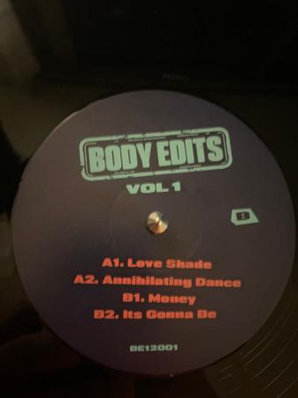 Body Edits - Vol 1 | Body Edits (BE12001)
