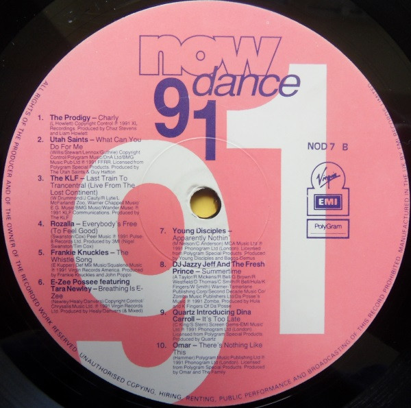 Various - Now Dance 91 | Virgin EMI (NOD 7) - 3 Various - Now Dance 91 | Virgin EMI (NOD 7) - 3