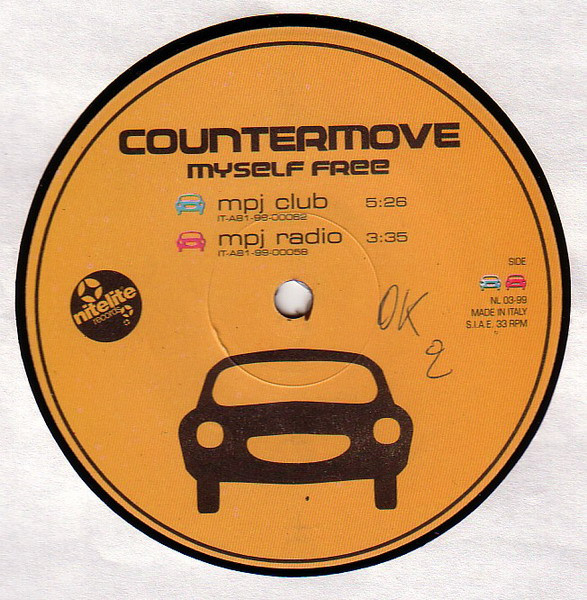 Countermove - Myself Free | Nitelite Records (NL 03-99) - 4 Countermove - Myself Free | Nitelite Records (NL 03-99) - 4