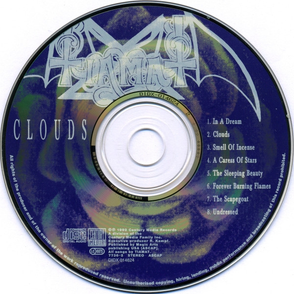 Tiamat - Clouds CD | Century Media (7736-2) - 3