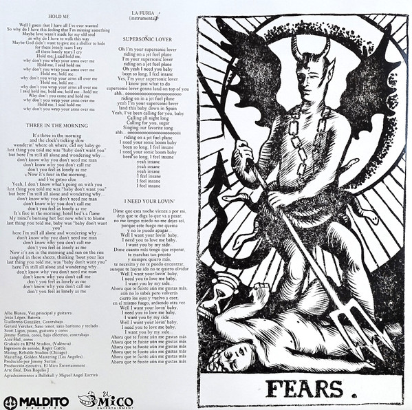 La Perra Blanco - Lovers And Fears | Maldito Records (MR25964) - 4