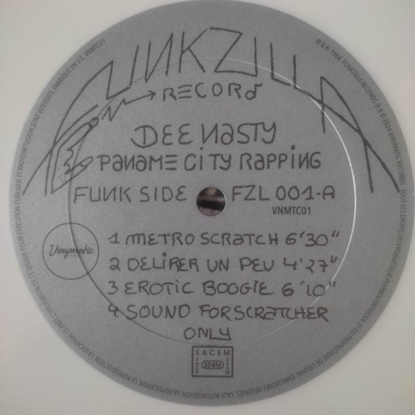 Dee Nasty - Paname City Rappin' | Vinymatic RECORDS (FZL001 - VNMTC01) - 4