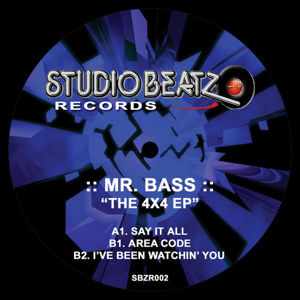 Mr. Bass - The 4x4 EP | Studiobeatz (SBZR002)