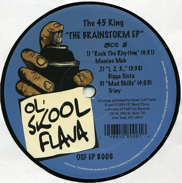 The 45 King - The Brainstorm EP | Ol' Skool Flava (OSF EP 8006) - 2