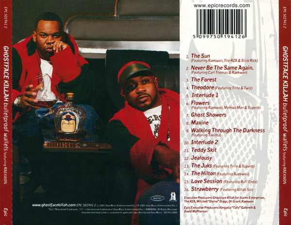Ghostface Killah - Bulletproof Wallets | Epic (EPC 501941 2) - 2
