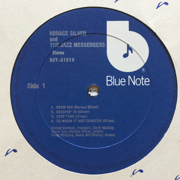 Horace Silver And Art Blakey & The Jazz Messengers - Horace Silver And The Jazz Messengers | Blue Note (BST 81518) - 3