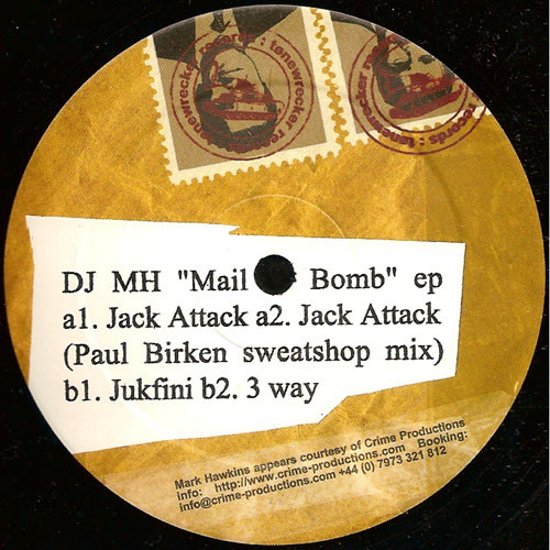 DJ M.H. - Mail Bomb EP | Tonewrecker Recordings (tw0008) DJ M.H. - Mail Bomb EP | Tonewrecker Recordings (tw0008)