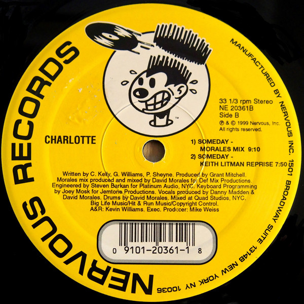 Charlotte - Someday | Nervous Records (NE 20361) - 2