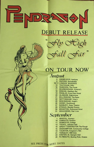 Pendragon - Fly High Fall Far | Elusive Records (ARRMP 001) - 3