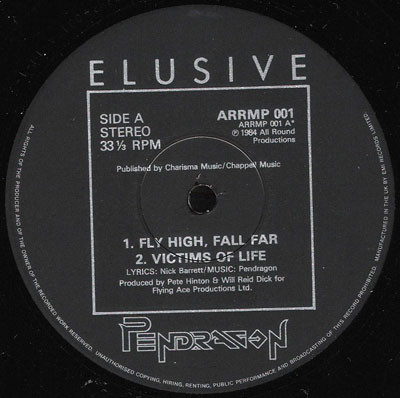 Pendragon - Fly High Fall Far | Elusive Records (ARRMP 001) - 2