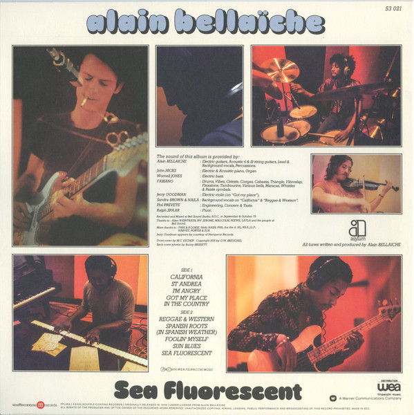 Alain Bellaïche - Sea Fluorescent | SouffleContinu Records (FFL063) - 3