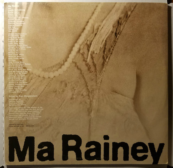 Ma Rainey - Ma Rainey | Milestone (HB 6049) - 2