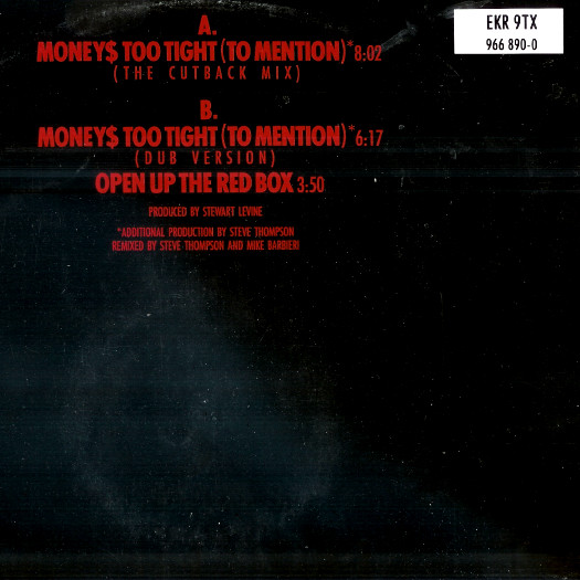 Simply Red - Money$ Too Tight (To Mention) (The Cutback Mix) | Elektra (EKR 9TX) - 3 Simply Red - Money$ Too Tight (To Mention) (The Cutback Mix) | Elektra (EKR 9TX) - 3