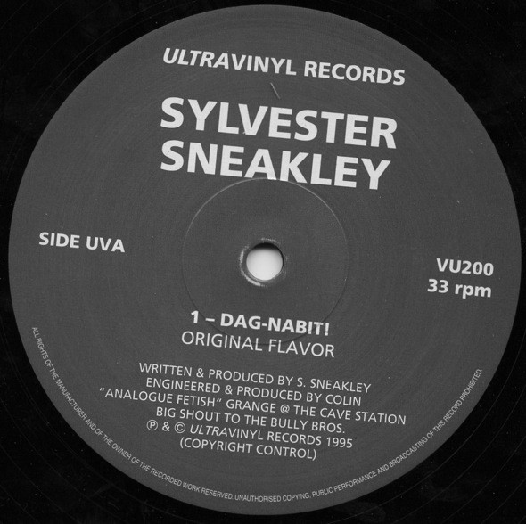 Sylvester Sneakley - Dag-Nabit! | Ultra Vinyl (VU200)