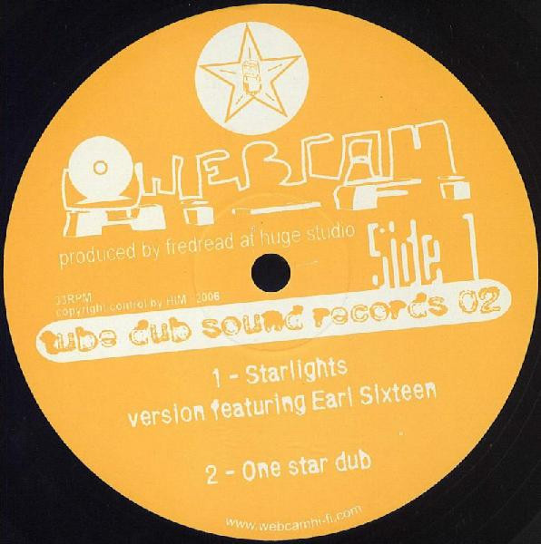 Webcam Hi-Fi - Starlights / Live Consciously | Tube Dub Sound Records (TDSR002)