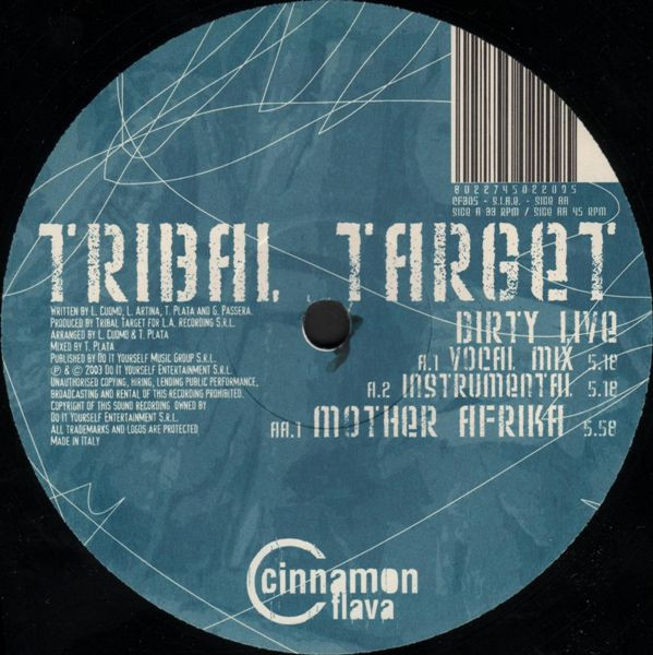 Tribal Target - Dirty Live | Cinnamon Flava (CF305) - 2 Tribal Target - Dirty Live | Cinnamon Flava (CF305) - 2