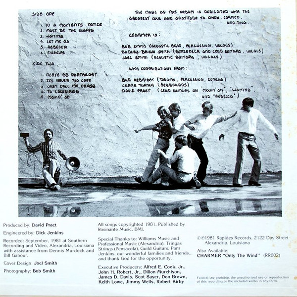 Charmer - Must Be The Gypsy | Rapides Records (RR002) - 2