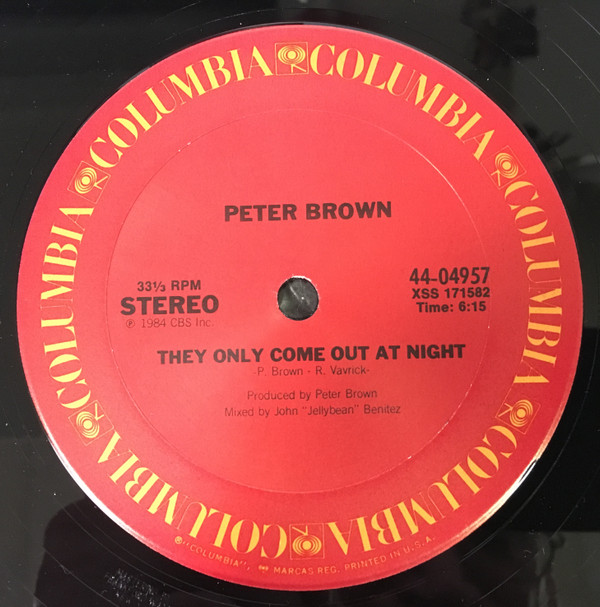 Peter Brown - They Only Come Out At Night | Columbia (44-04957) - 3