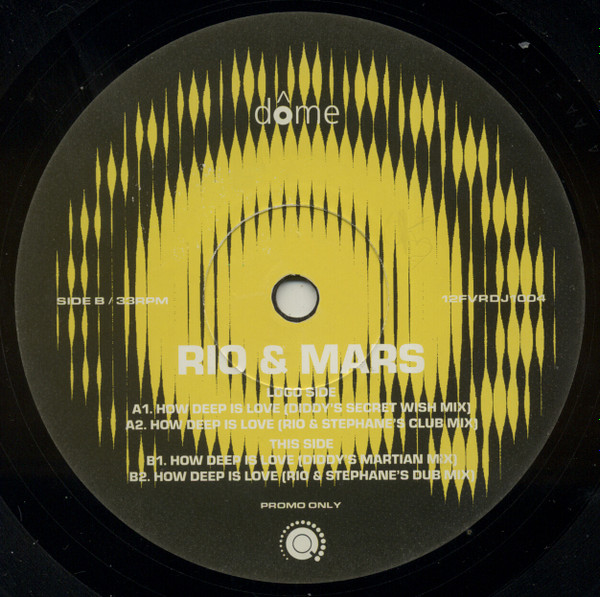 Rio & Mars - How Deep Is Love | Feverpitch (12FVRDJ1004) - main