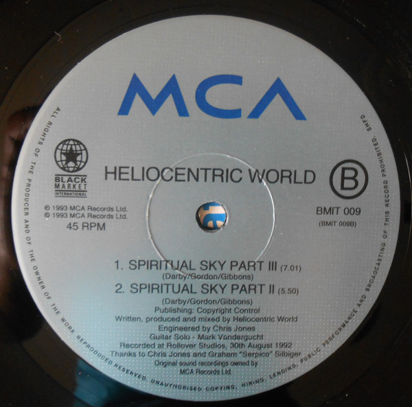 Heliocentric World - Spiritual Sky | Black Market International (BMIT 009) - 4