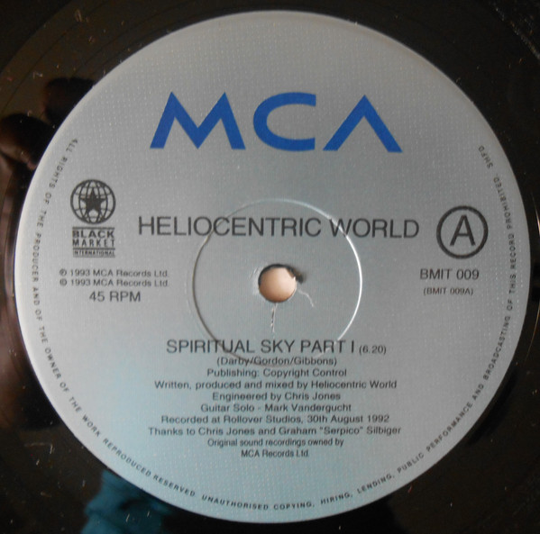 Heliocentric World - Spiritual Sky | Black Market International (BMIT 009) - 3