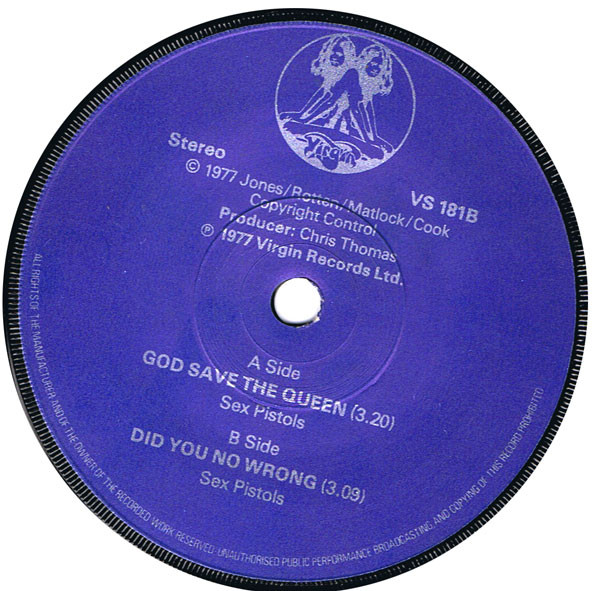 Sex Pistols - God Save The Queen | Virgin (VS 181) - 4