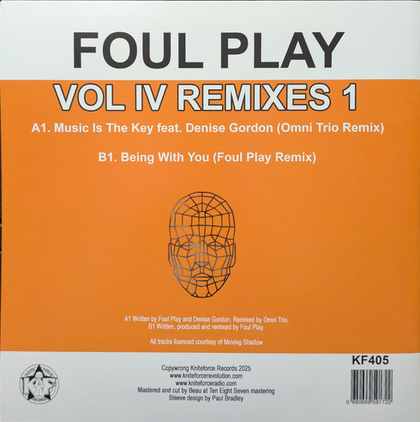 Foul Play - Vol IV Remixes Part 1 | Kniteforce Records (KF405) - 2 Foul Play - Vol IV Remixes Part 1 | Kniteforce Records (KF405) - 2