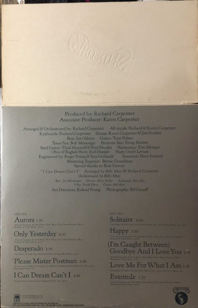 Carpenters - Horizon | A&M Records (SP4530) - 3