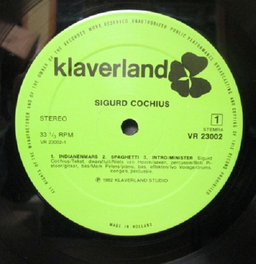 Sigurd Cochius - Cochius | Klaverland (08-023933-20) - 3
