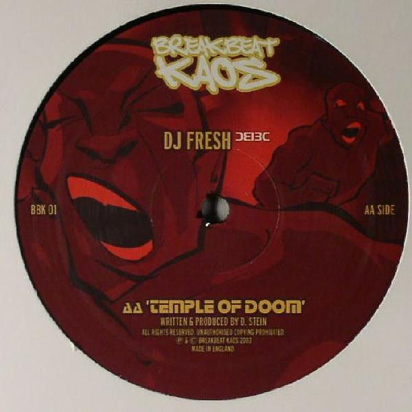 Fresh - Dalicks / Temple Of Doom | Breakbeat Kaos (BBK 01) - 3