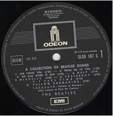The Beatles - A Collection Of Beatles Oldies | Odeon (SLSO 107 - LSO 107) - 4 The Beatles - A Collection Of Beatles Oldies | Odeon (SLSO 107 - LSO 107) - 4