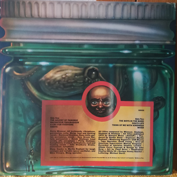 Gentle Giant - Octopus | Columbia (PC 32022) - 2