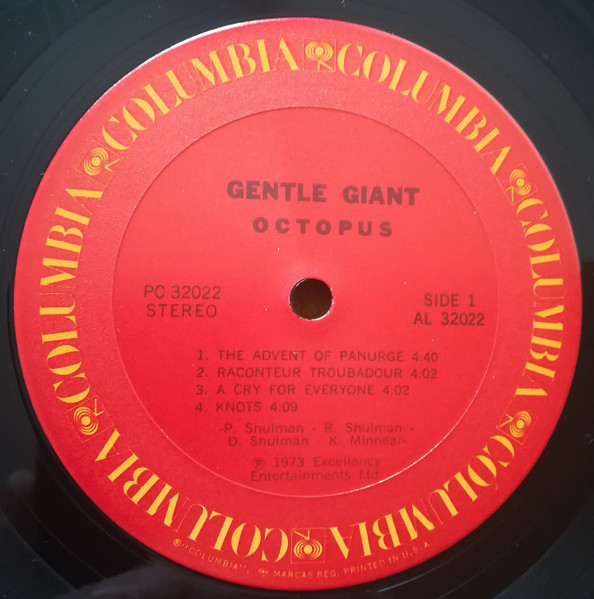 Gentle Giant - Octopus | Columbia (PC 32022) - 3