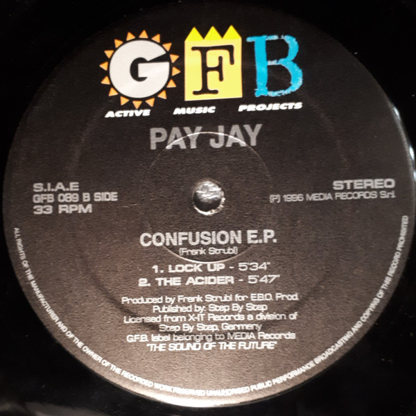 Pay Jay - Confusion E.P. | GFB Records (GFB 089)