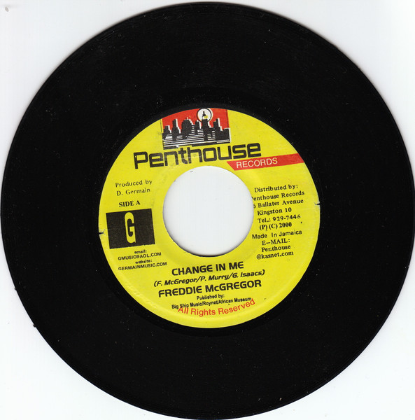 Freddie McGregor - Change In Me | Penthouse Records (none)